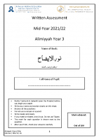 AY3 | Nurul-Idha | Mid-Year | 2021-2022