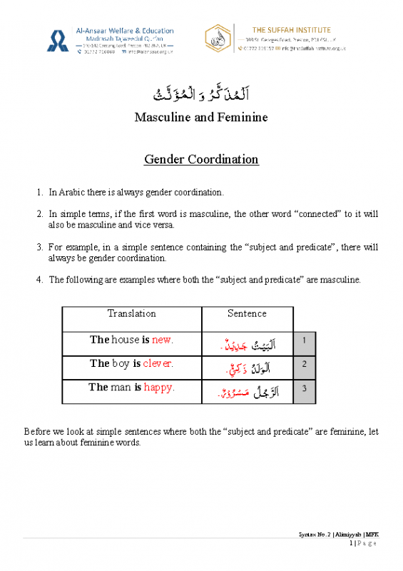 2 Gender Info